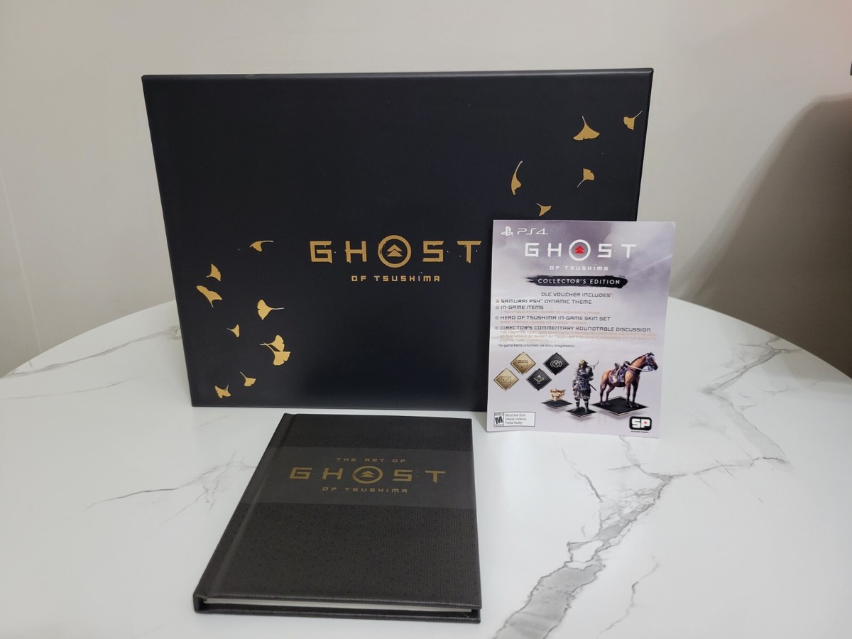 Ghost of Tsushima Collector's Edition Art Book,Collector's Box DLC Not  Working