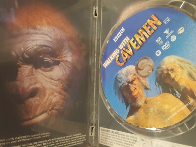 WALKING WITH CAVEMEN THE COMPLETE SERIES RARE DVD BBC TV