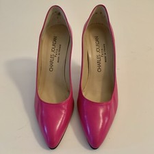 Vintage Charles Jourdan Paris Pink Pumps