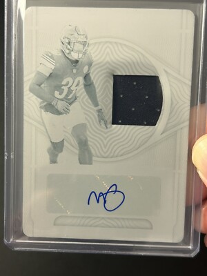 2021 National Treasures Minkah Fitzpatrick 1/1 Printing Plate Auto #MS-MIF