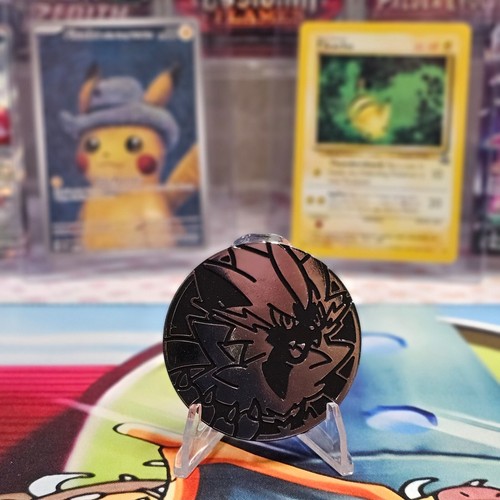 Pokemon TCG - Moneda Zeraora JUMBO - Auténtica - Plata - Imagen 2 de 2