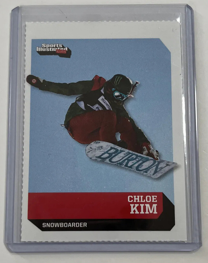 CHLOE KIM ROOKIE 2016 Sports Illustrated SI for Kids #510 Snowboarding Card NM+
