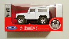 NIB 2011 Land Rover Range Rover NEX Diecast Model SUV 1:38 White RN141280