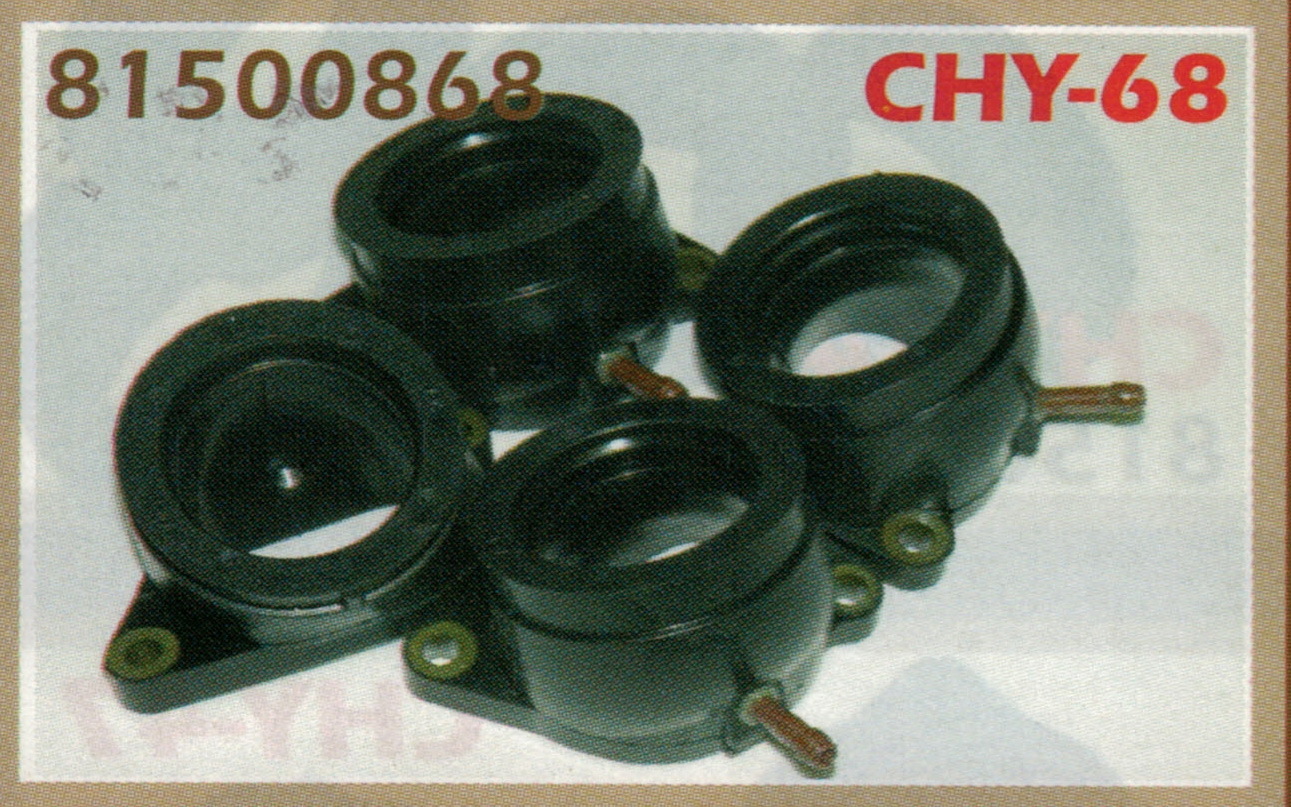 Pipes d admission YAMAHA FZS 1000 Fazer kit 4 pièces CHY68 81500868 caoutchouc
