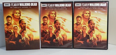 Fear The Walking Dead: The Complete Seasons 1-3 (DVD, 2018)