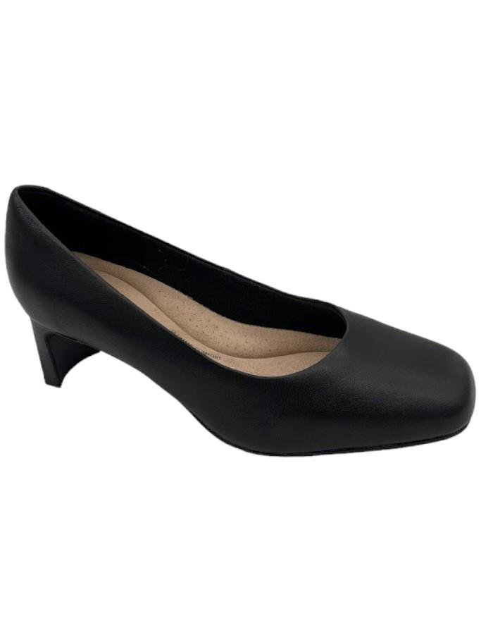 Clarks Collection Pumps Kyndall Iris Black Leather - image 1
