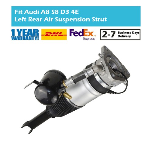 Rear Left Air Suspension Strut 4E0616001G Fit Audi A8 D3 4E S8 6.0 W12