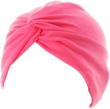Chemo Sleep Turban Headwear Scarf Beanie Cap Hat for One Size, Watermelon Red