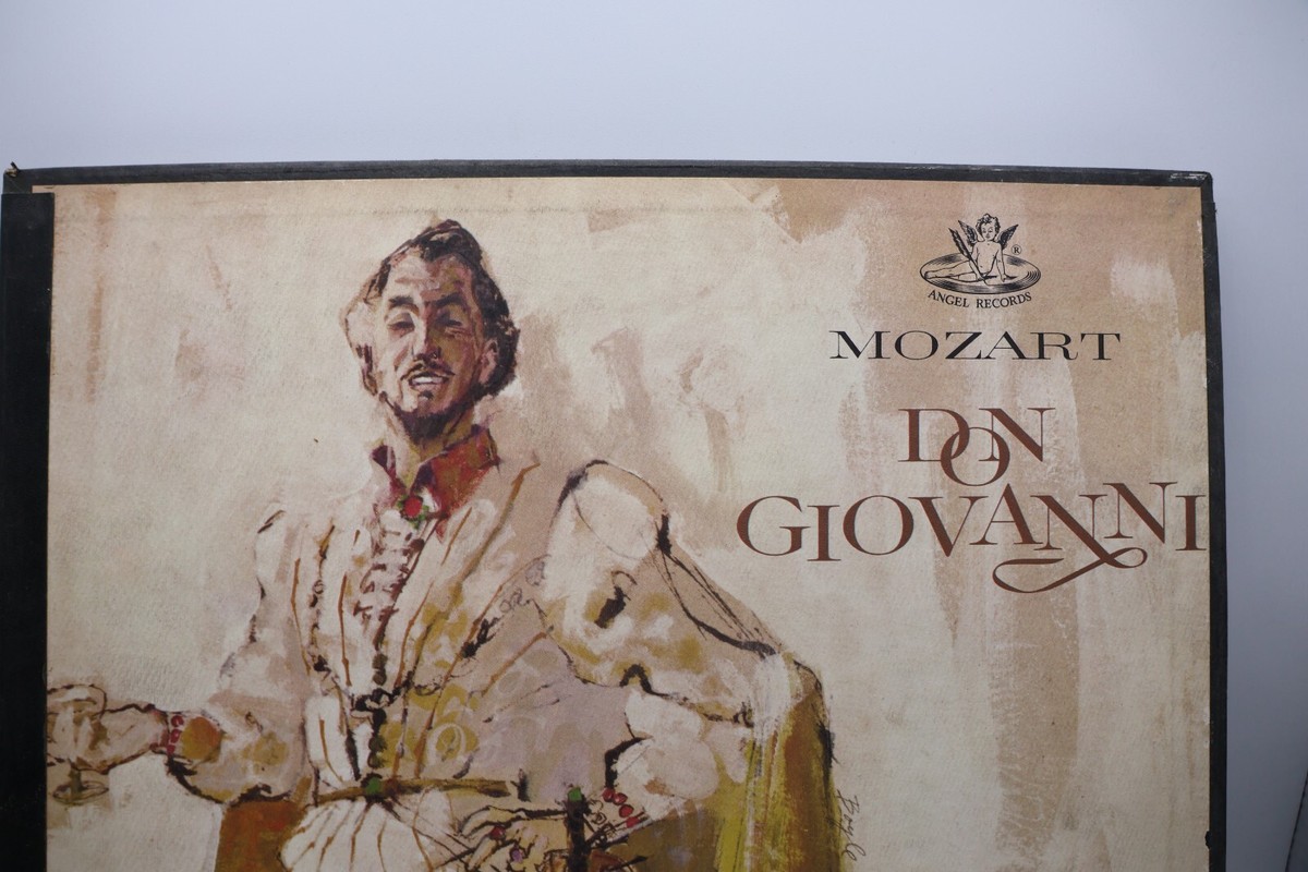 Mozart Don Giovanni - Philarmonia Carlo Maria Giulini 4 Record Set