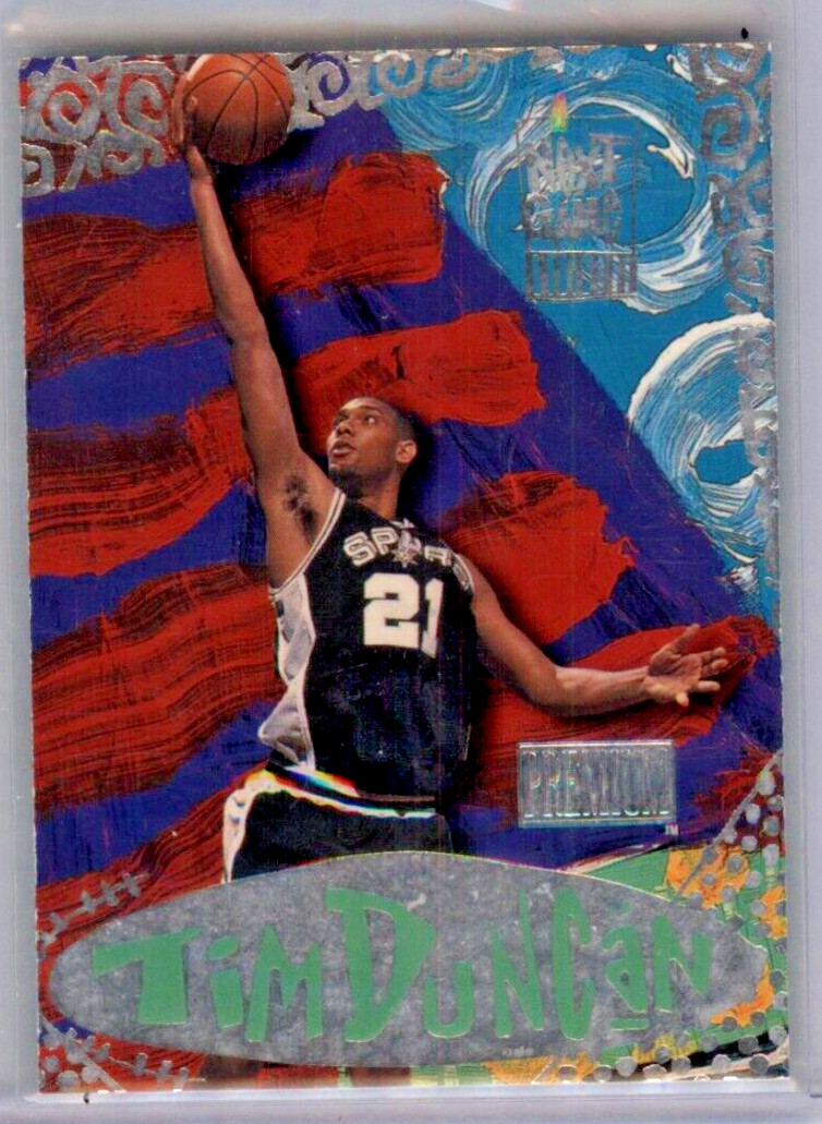 1997-98 Skybox Premium Next Game Tim Duncan Rookie #7NG SAN ANTONIO SPURS