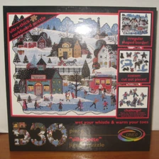 1991 CORKBOARD PUZZLES Wet Your Whistle & Warm Your Toes JANE WOOSTER SCOTT 530