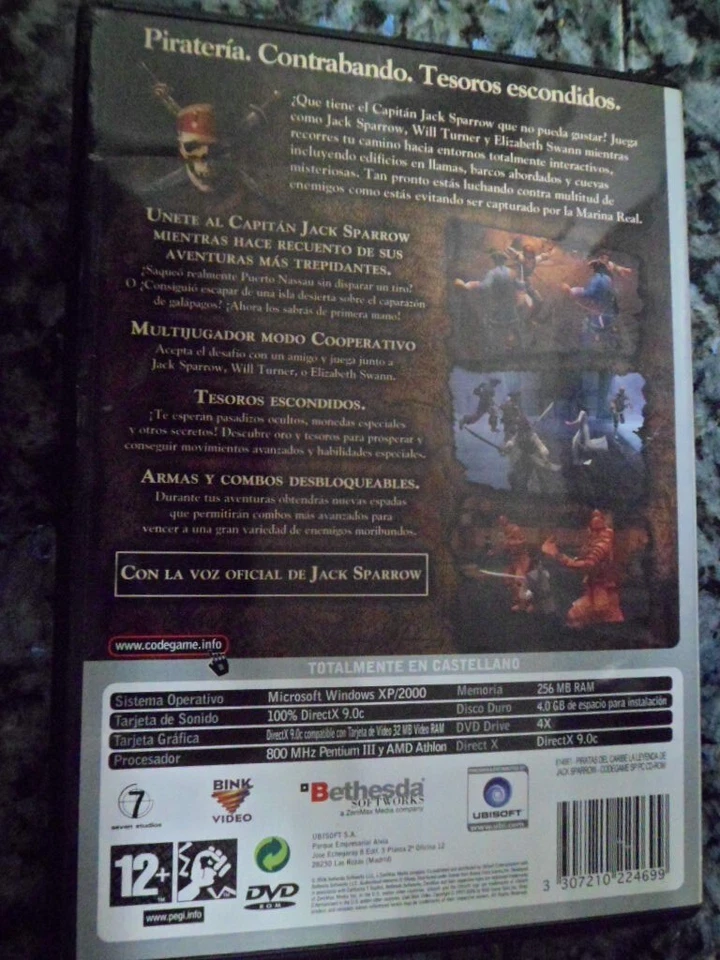PIRATAS DEL CARIBE LA LEYENDA DE JACK SPARROW PC Pirates of the Caribbean, foto 2 de 5