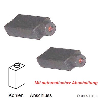 Kohlebürsten AEG BE 13 R, B2E 13, SBE 18 R, BE 13 RLC - 5x8x12,5mm (2222)