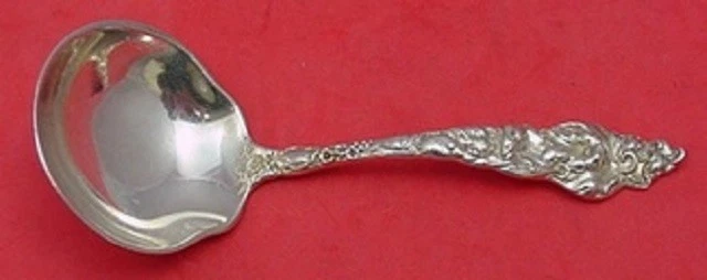 Les Six Fleurs by Reed and Barton Sterling Silver Sauce Ladle 5 1/2"