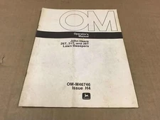 Vintage John Deere 36T/31T Lawn Sweepers Operator's Manual, OM-M46746 Issue H4