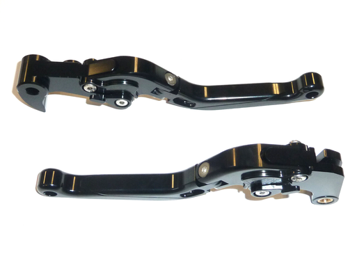 Leve Freno E Frizione Set Per Y&AMAHA Per YZF R1 2004-2008 Per YZF R6 2005-2016 Regolabile Pieghevole Allungabile Freni Leve Frizione Manubrio(3