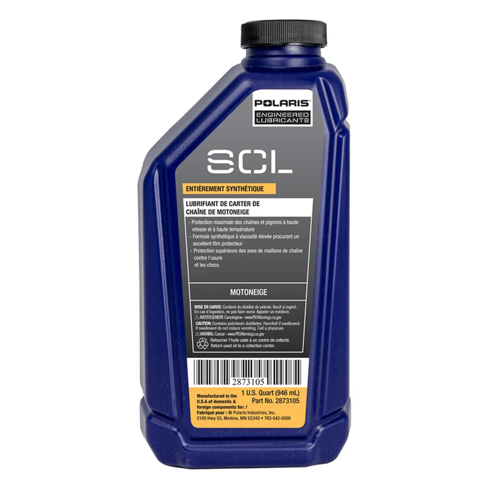 Nuevo lubricante para caja de nieve Polaris OEM, 1 cuarto, 2873105 Foto 4 de 4
