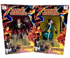 Marvel Professor X And Ninja Rogue Action Figure Set Of 2  10in Toybiz 1997 New
