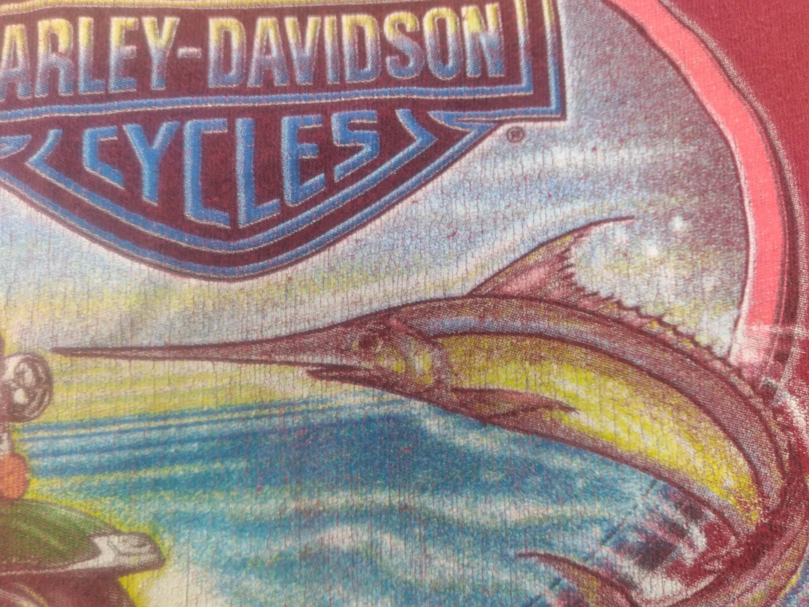 Harley Davidson Outer Banks North Carolina Large T Sh… Gem