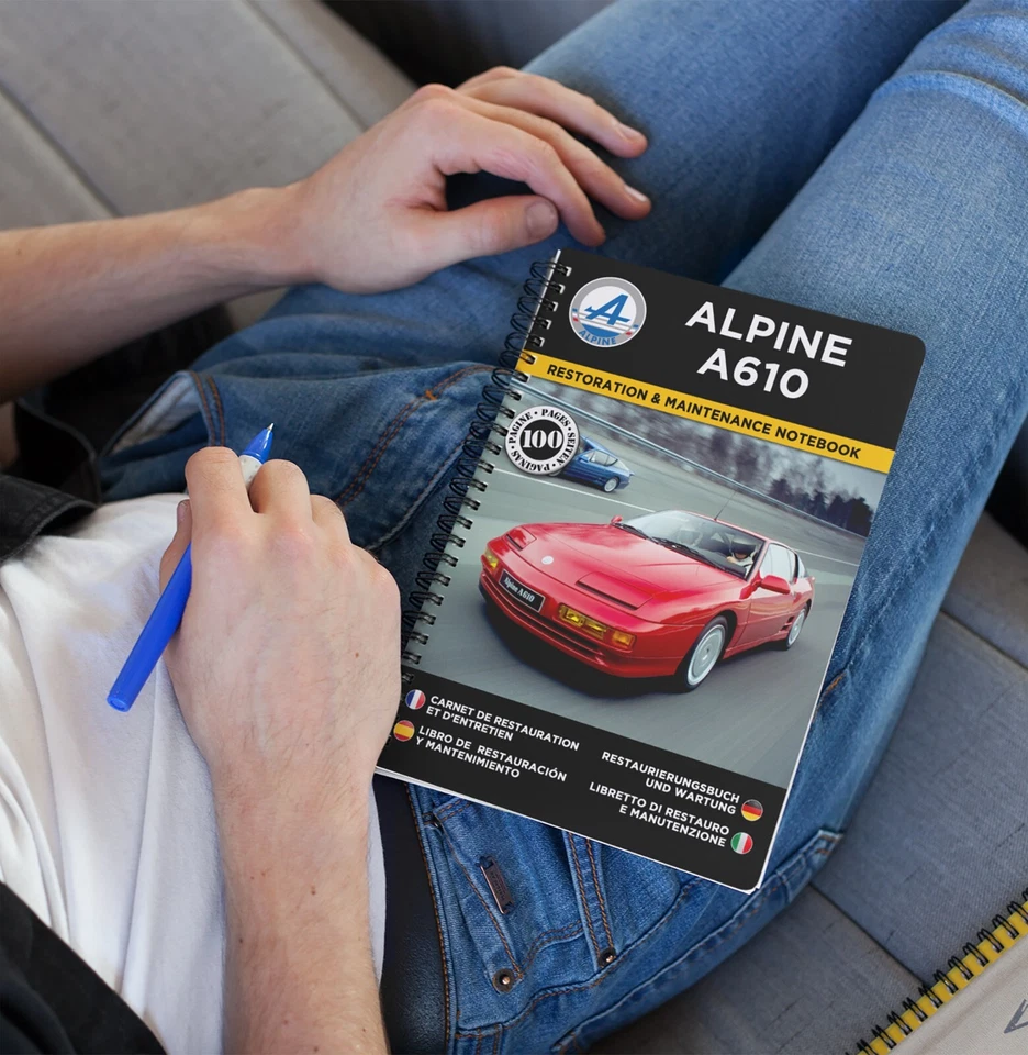 ALPINE A610 : Libretto Di Restauro E Manutenzione - CONSEGNA GRATUITA - Immagine 2 di 4