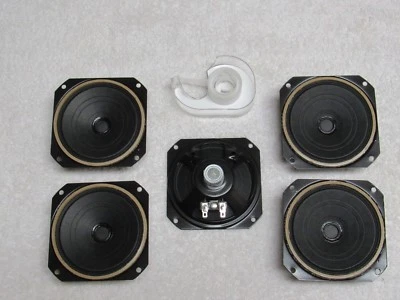 M&S SYSTEMS (5) New Intercom 5" speakers fits AudioTech M&S N65RS, N35, 2w 45 ohm
