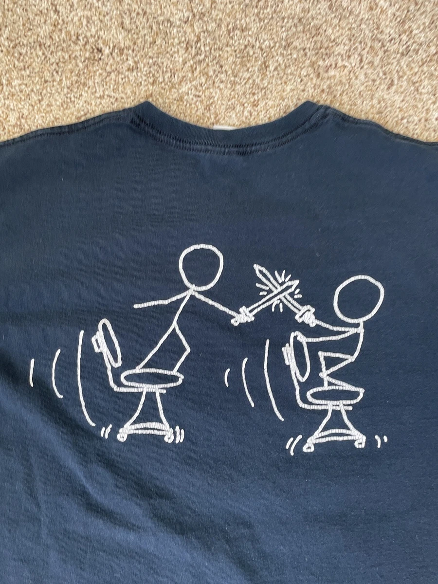 "F*ck It" Funny Stick Figure Men's T-Shirt - Comfortable Cotton Casual Tee