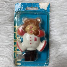 GE Bear Night Light Vintage 1984 GE3914-TBID Nursery General Electric