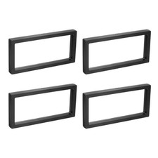 Floating thin film display box, for ABS 23x11x2cm black 4pcs