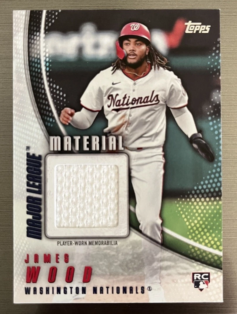 2025 Topps Series 1 - James Wood #MLM-JWO for sale | eBay