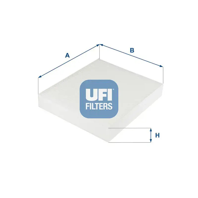 Cabin filter Particulate Filter 53.254.00 UFI for CHEVROLET OPEL CADILLAC - Image 3