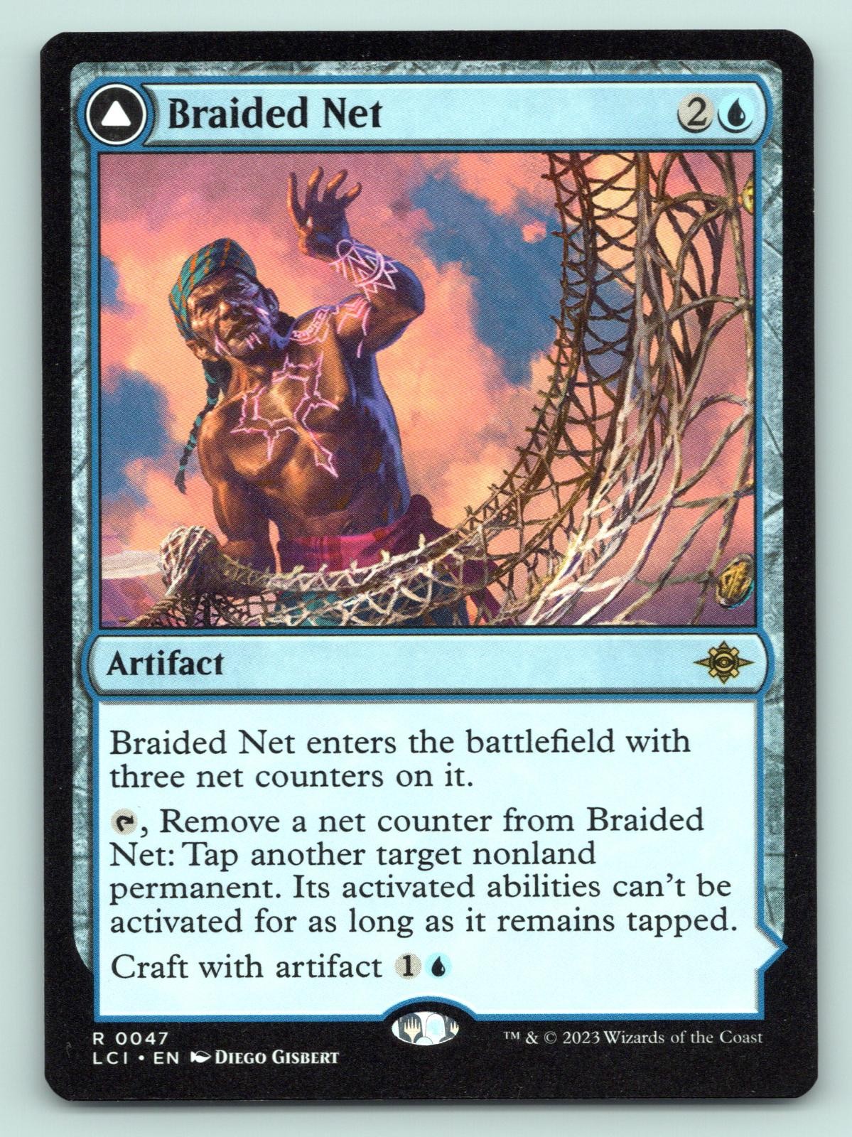 Braided Net 47 Rare Prerelease Cards Magic: The Gathering Foil Near Mint