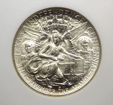 1936-D Texas Classic Commemorative Uncirculated Half Dollar 50C