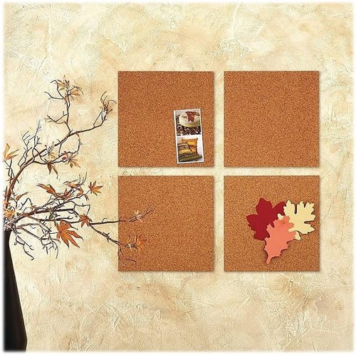 Quartet Cork Tiles, Board, 12" x 12", 12" x 12", Natural - Picture 6 of 8