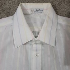 VTG Mid-century 1960s 70s Men's Foley  Bonny Disco Shirt Size L P6 