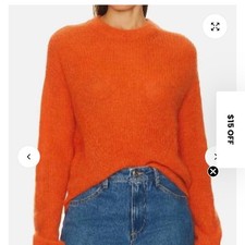 NWOT: Veronica Beard -Alpaca Wool Blend Clementine Sweater Size XS