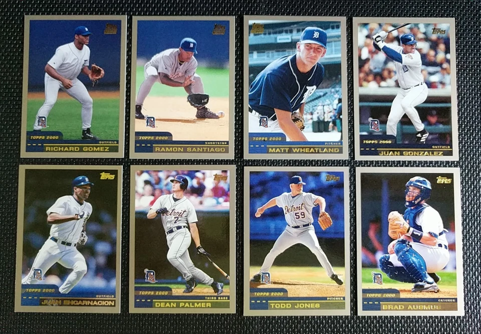 Командный набор из 17 карт 2000 Topps DETROIT TIGERS с распроданными - Изображение 3 из 4