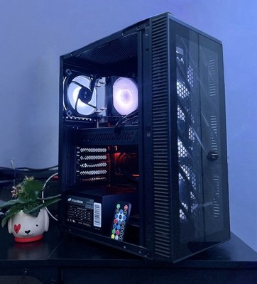 STGAubron Gaming PC Ryzen 5 5500 RX 580 16GB 512GB SSD RGB Win11
