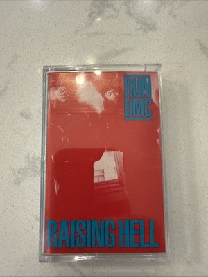 RUN DMC Cassette Tape 80s Rap Hip Hop RAISING HELL WALK THIS WAY ITS TRICKY