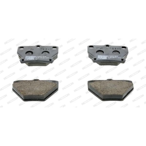 Ferodo BremsbeläGe Bremsbelegsatz Hinten FüR Toyota Yaris Corolla Nissan-image