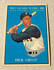 1961 Topps - Most Valuable Players Dick Groat #486 Pirates
