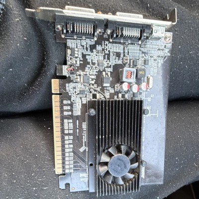 PCI Express Graphics Card DVI Connector Fan Heatsink