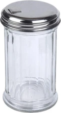 Glass Sugar Shaker Dispenser Pourer, 5.5 Inch