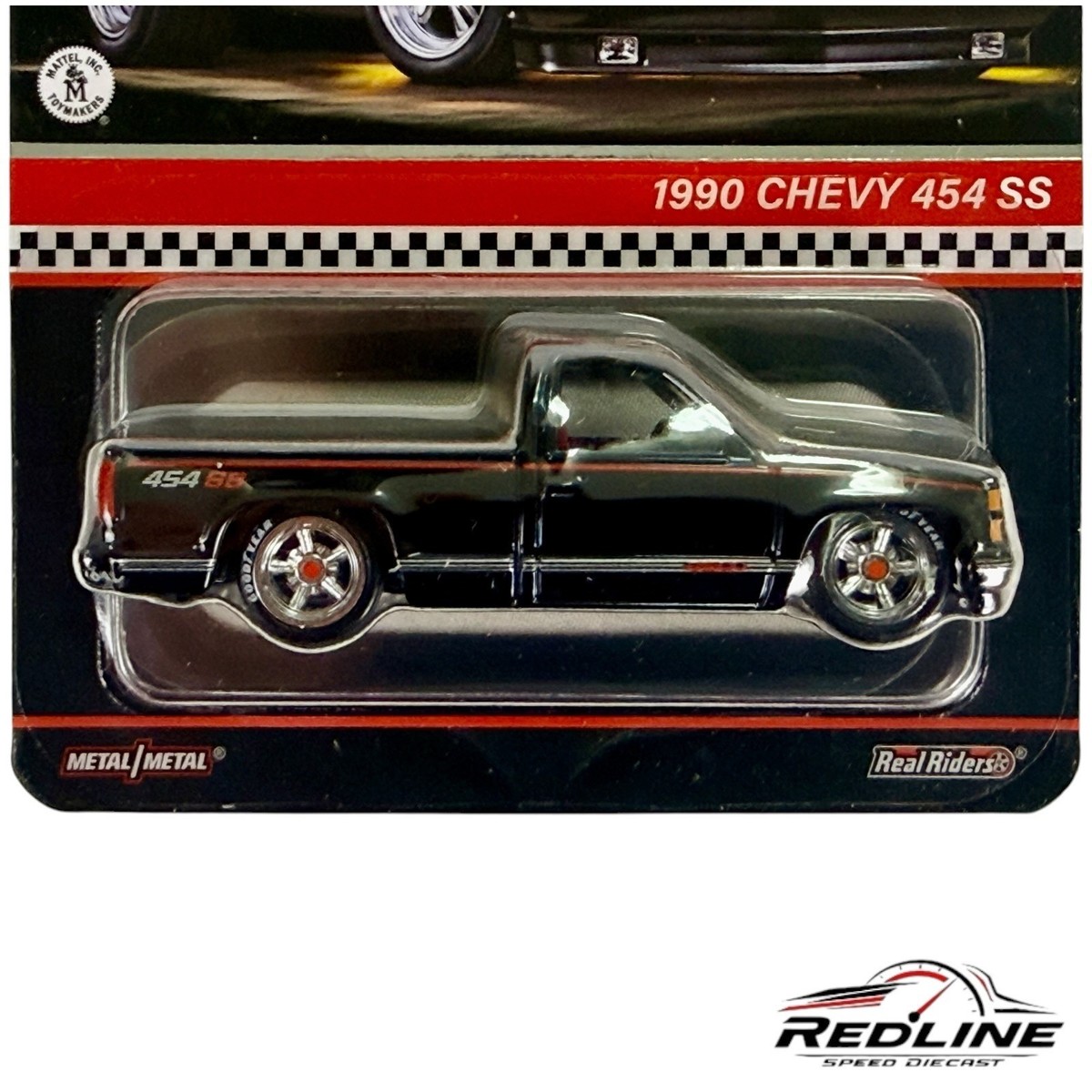 🇺🇸🇺🇸Hot Wheels Redline Club 1990 Chevy 454 SS Black H33