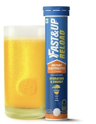 Fast&Up Reload (5 Liter) Low Sugar Energy Drink für sofortige Hydration - 20...
