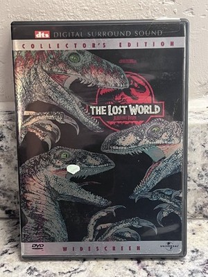 The Lost World Jurassic Park DVD 1997 Collector's Edition Spielberg Goldblum DTS