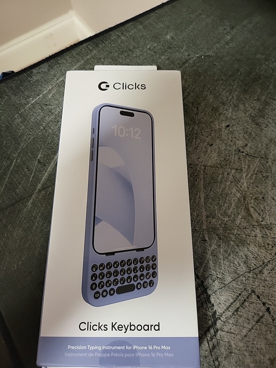 Clicks - Keyboard for Apple iPhone 16 Pro Max - Surf--r4 | eBay