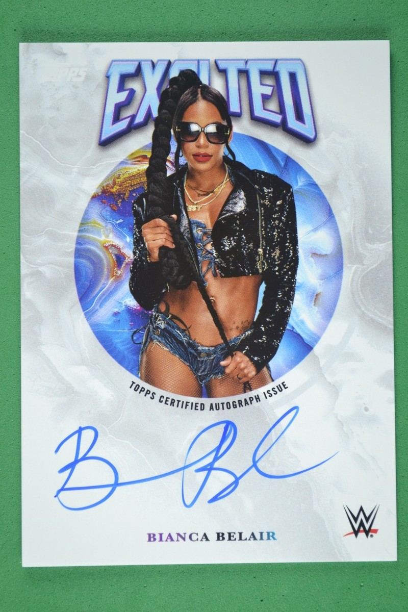 Bianca Belair 2025 Topps Exalted WWE Autograph Auto #EXT-BIA | eBay