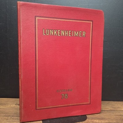 Vintage 1939 The Lunkenheimer Company - Katalog #78 