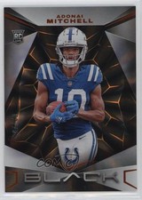 2024 Panini Black Rookies Citrine 2/25 Adonai Mitchell #102 19fe