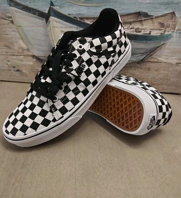 Vans Men's Seldan Sneaker Size 10.5 Checkerboard Black/White